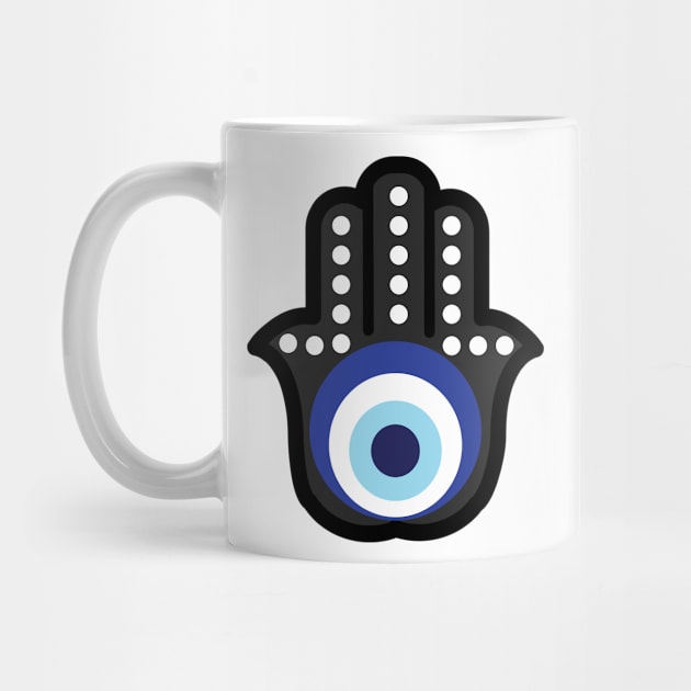 Hand of Hamsa Fatima Evil Eye by livania